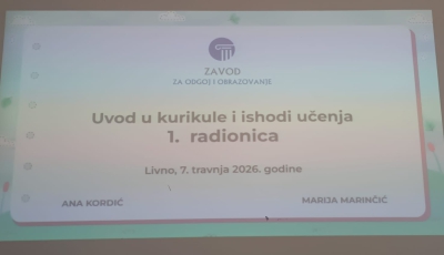 Započeo četvrti ciklus obuka učitelja razredne nastave u HBŽ-u