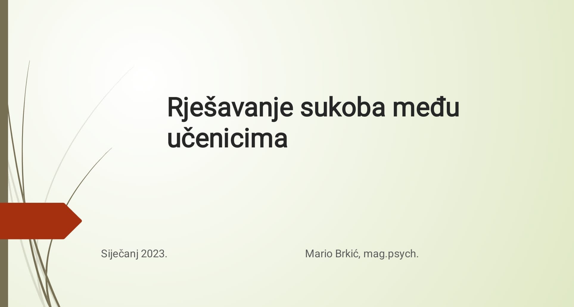 Stručno predavanje